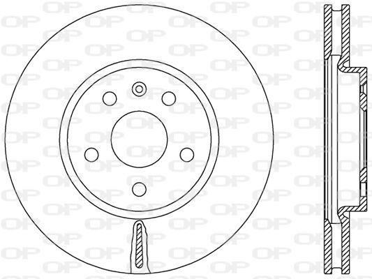 OPEN PARTS Bremžu diski BDR2499.20